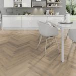 Greige Oak Herringbone flooring for your kitchen