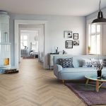 Greige Oak Herringbone flooring for your lounge