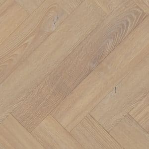Desert Oak Herringbone flooring close up