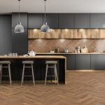Oak Robust Fumed Herringbone flooring for your dining room