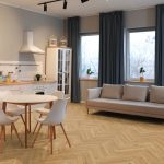 Oak Robust Natural Herringbone flooring in your home