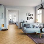 Oak Robust Natural Herringbone flooring in your living room