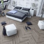 Rustic Grey Oak Herringbone flooring for your bedroom