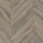 Volcanic Oak Herringbone flooring close up