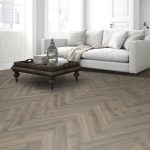 Volcanic Oak Herringbone flooring for your living room
