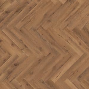 Oak Robust Fumed Herringbone flooring close up