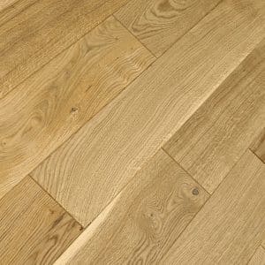 Solid 150mm Brushed & Oiled flooring close up