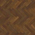 Oak Double Smoked Herringbone flooring close up