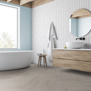 Greywood oak herringbone lifestyle