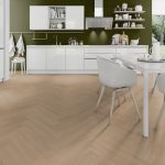 Sahara Oak Herringbone flooring for your kitchen