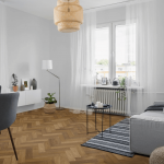 P3-HER-HO Harvest Oak Herringbone flooring in livingspace