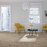 P3-HER-PG Pearl Grey Oak Herringbone flooring Lifestyle 2