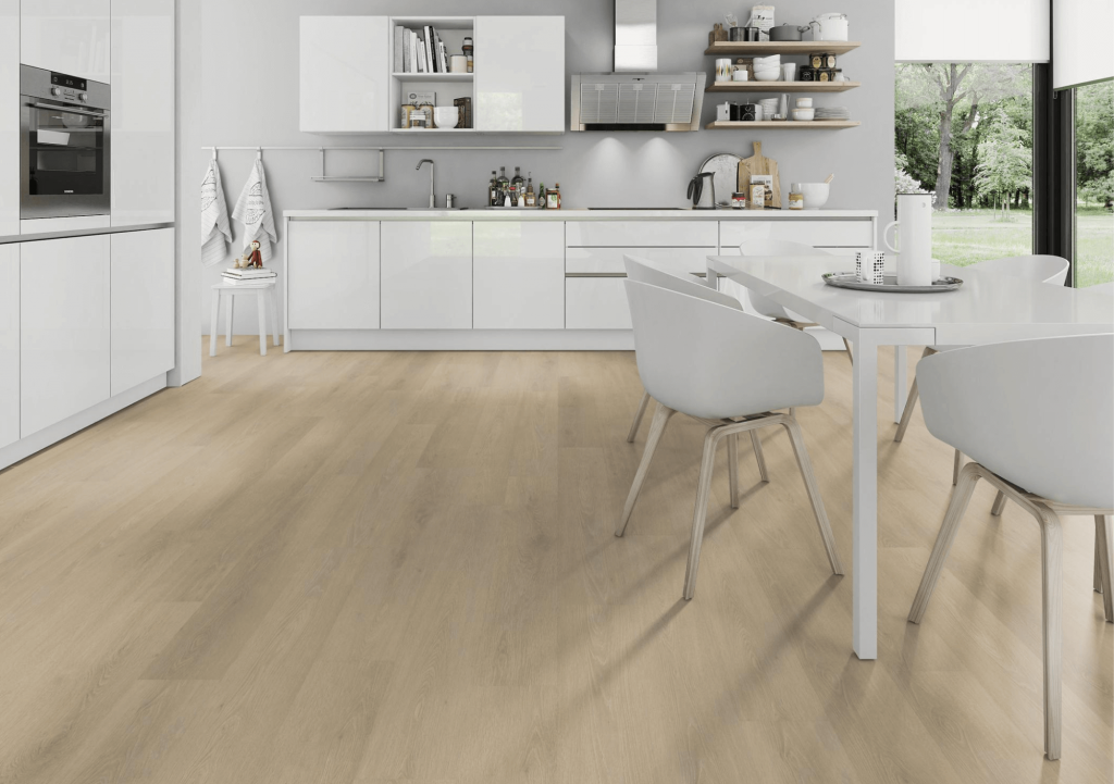 SPC-LO Linen Oak flooring Lifestyle