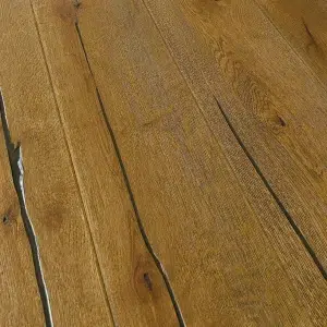 Engineered 15/4 x 220mm Distressed Golden