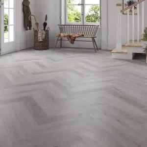 Kynance Oak Herringbone - Sample