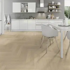 Star Oak Herringbone - Sample