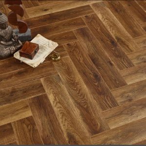 Nevada Brown Herringbone - Sample