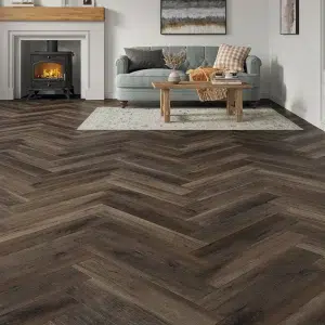 Pentle Oak Herringbone - Sample