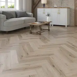 Studland Oak Herringbone - Sample